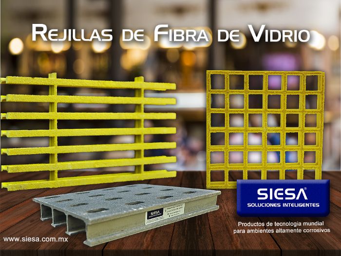Rejillas de Fibra de Vidrio